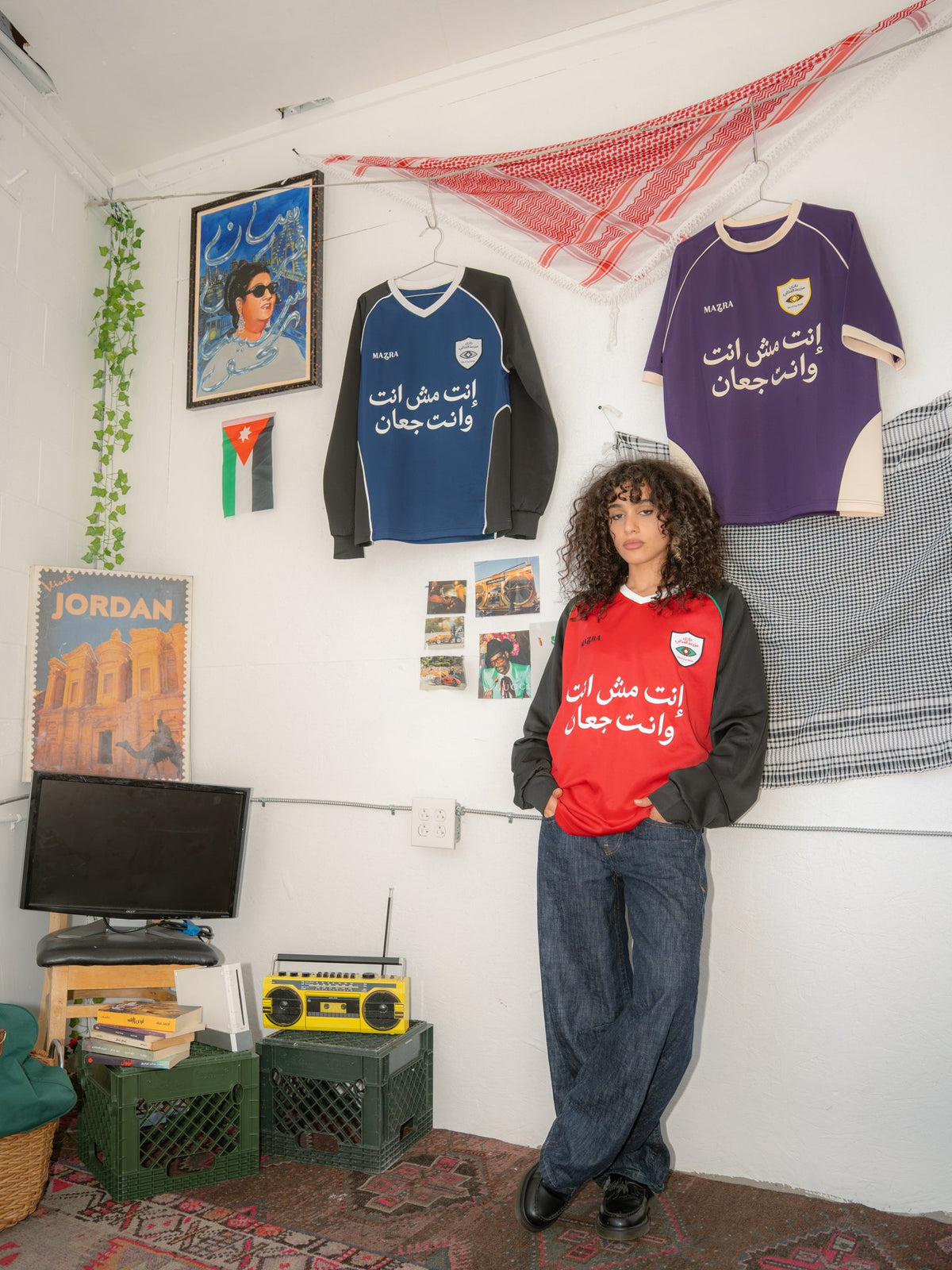 Mazra Food Club Jersey – Red