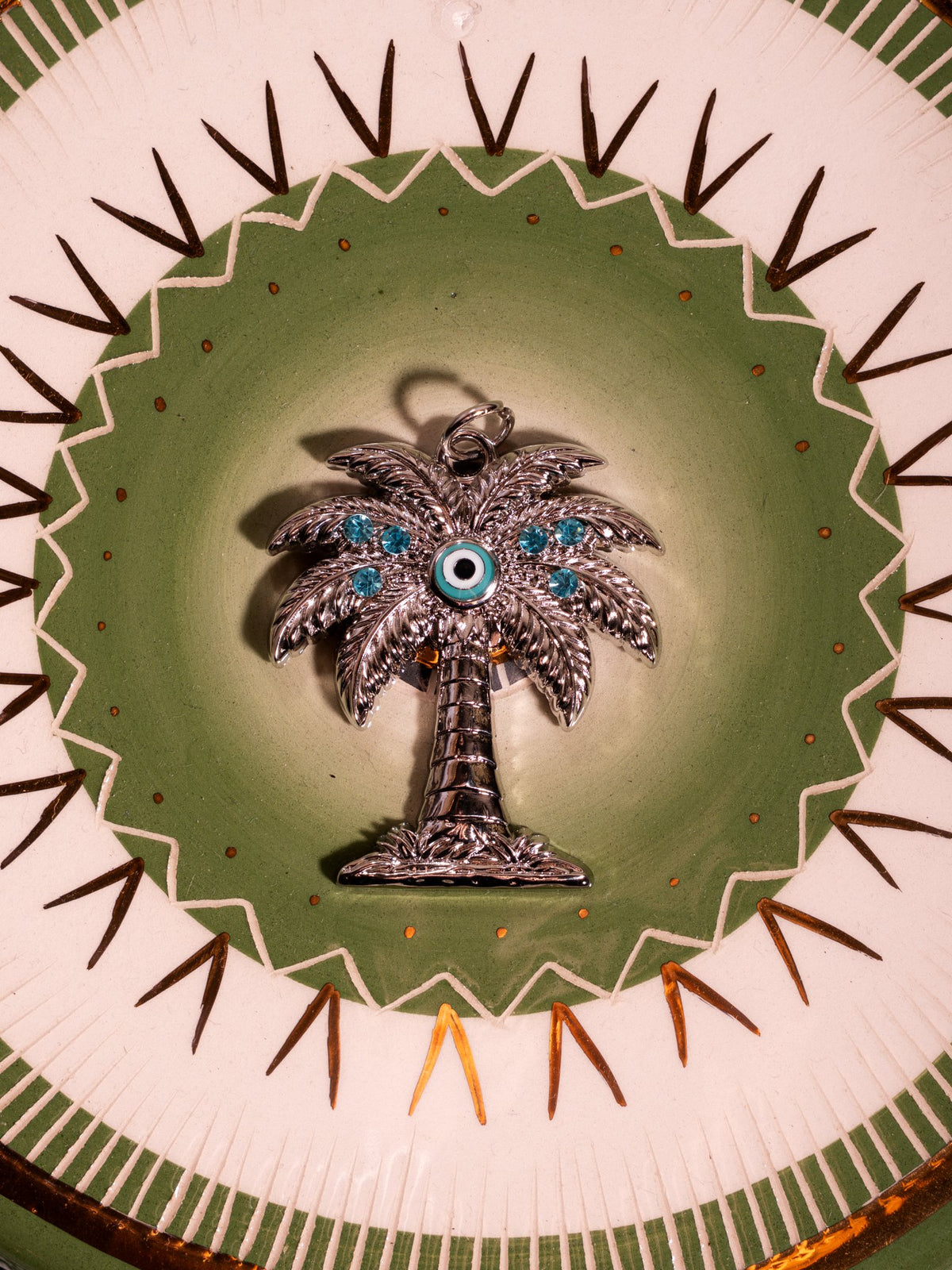 Mazra Palm Tree Keychain